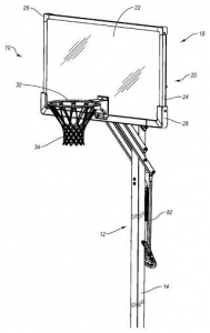 basketball hoop patent