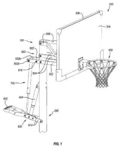 basektball hoop patent