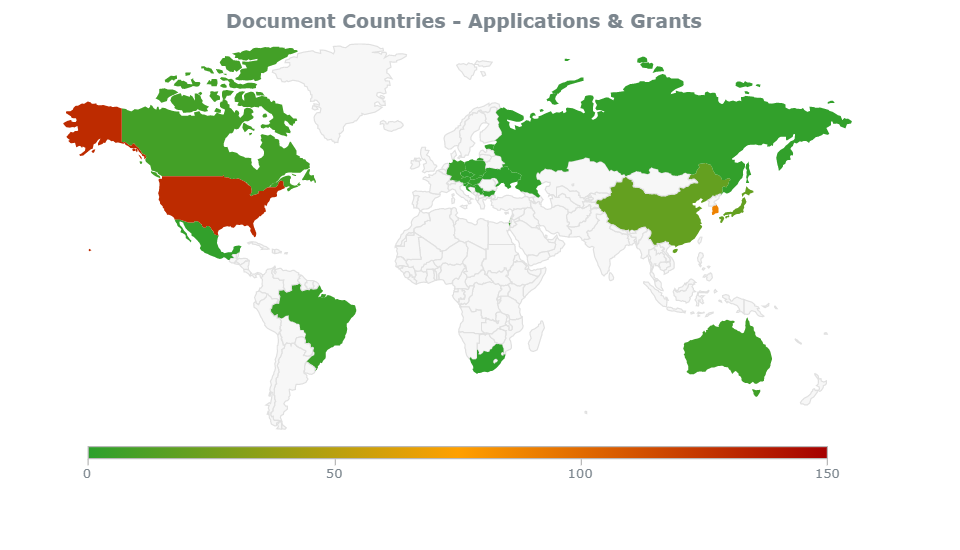 Samsung Pharma patents by country