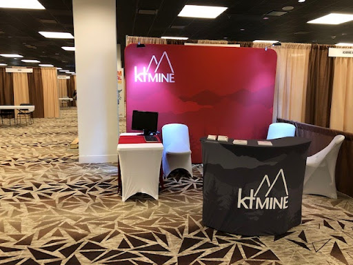 ktMINE Booth at Bio