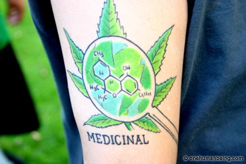 Cannabis Tattoo