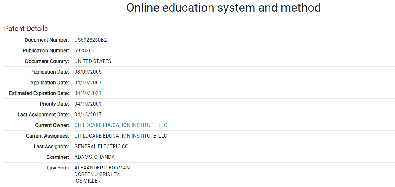 online education and method