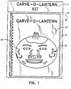 Pumpkin Carving Kit Patent Image
