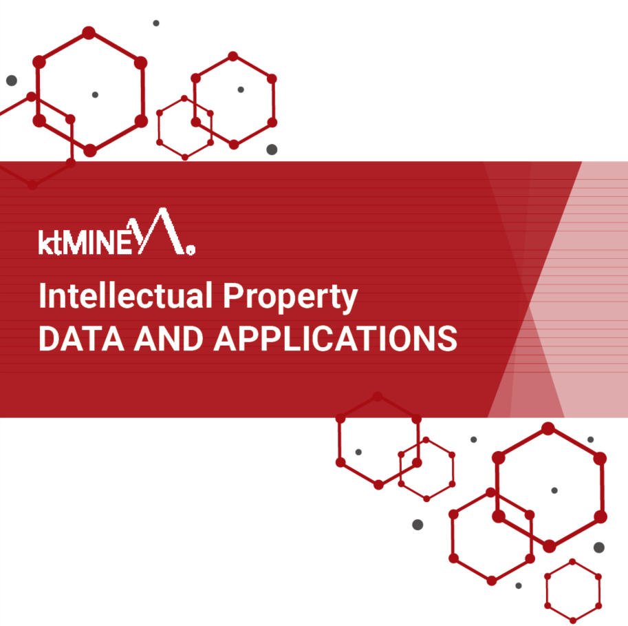 ktMINE IP data and applications booklet for corporations and law firms cover