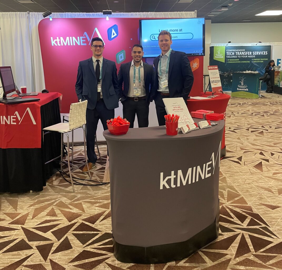ktMINE Sales team at the AUTM annual meeting