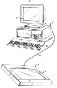 Lucent Technologies Inc. v. Microsoft Corp. (2007) patent drawing