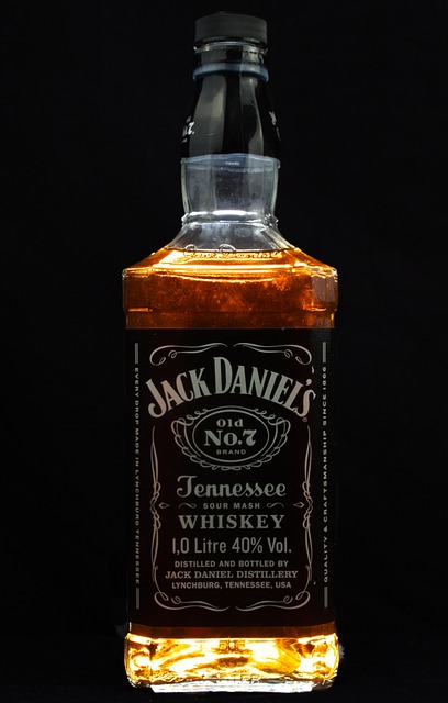 Jack Daniels whiskey bottle