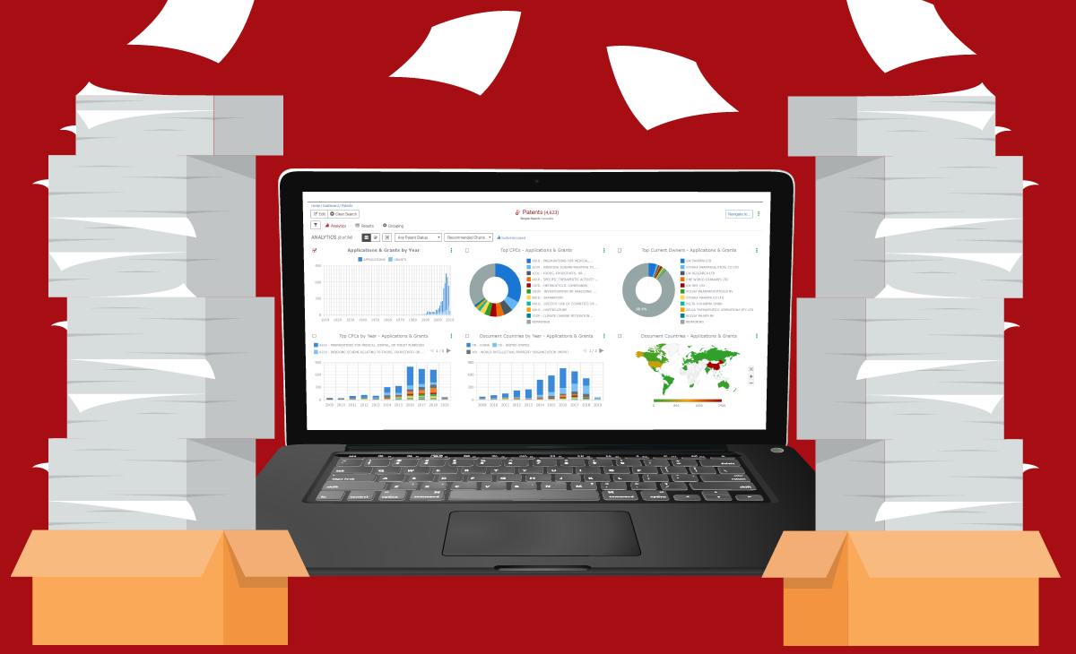 Patent data searches