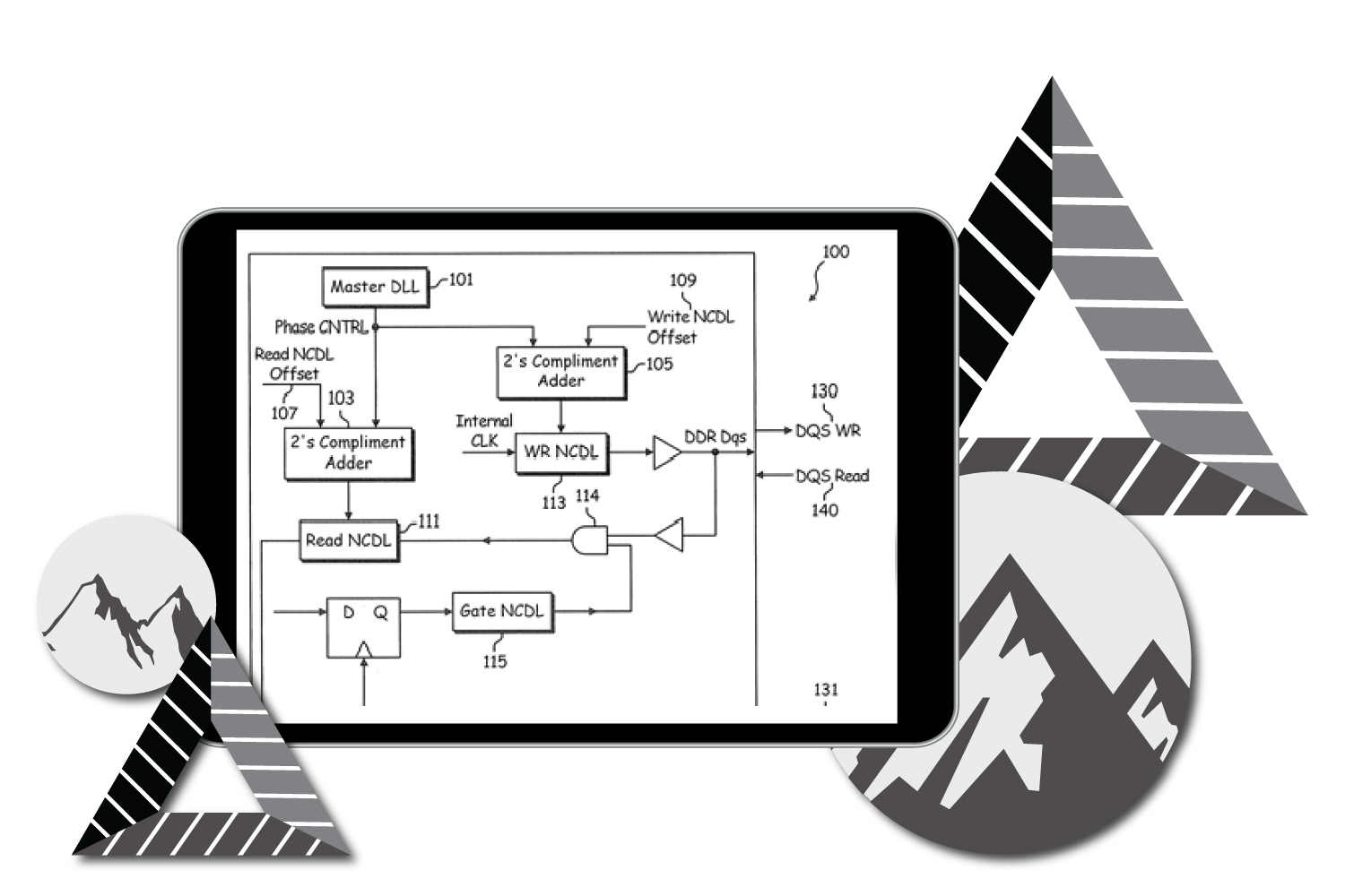 patent images API within a tablet